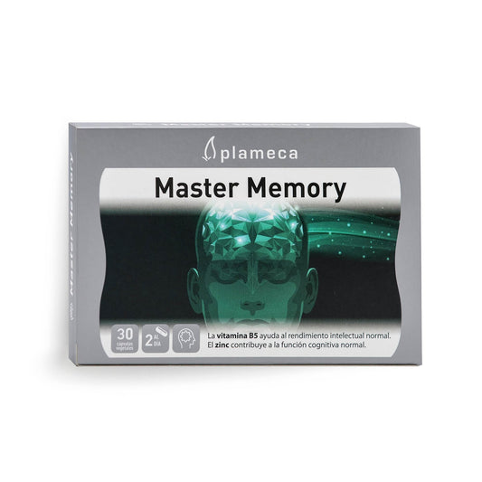 Master memoria vitamina B5 zinc curcumina cognición 30 cápsulas