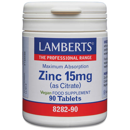 Lamberts Zinc 15mg - 180 Tablets