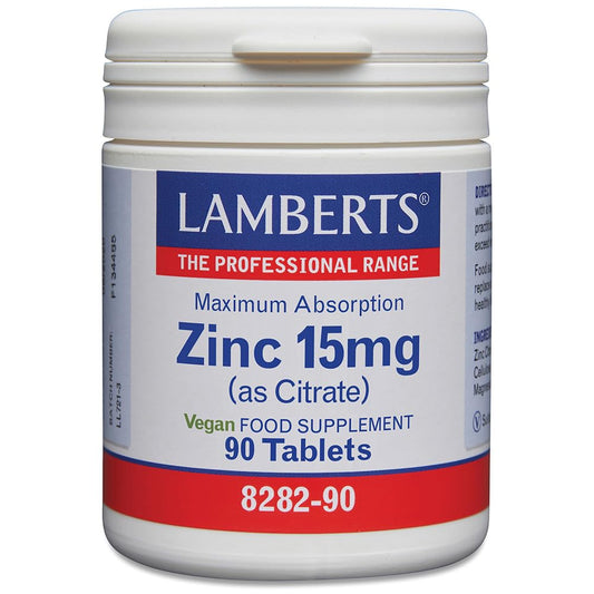 Lamberts Zinc 15mg - 180 Tablets