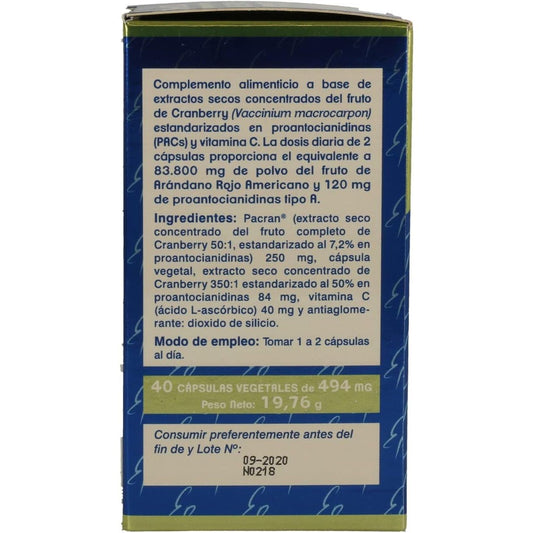 Cranberry PACs 120 mg