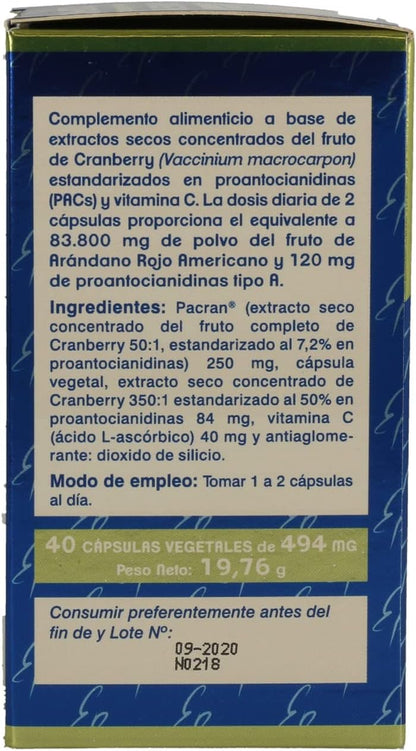 TONG-IL - Cranberry 120 PSCs - 40 Capsules Pure State (Pack of 3)