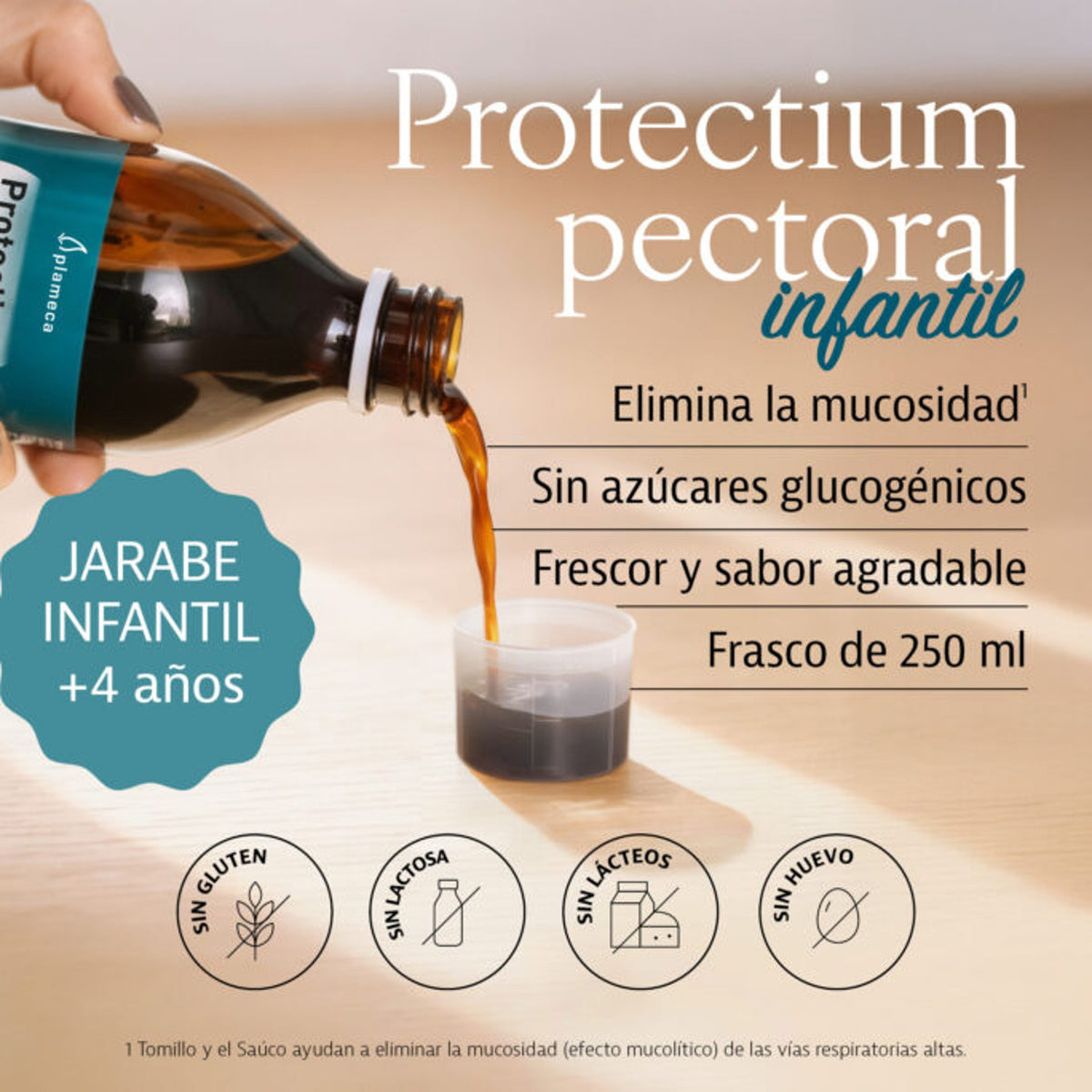 Plameca Protectium Pectoral para Niños 250 ml