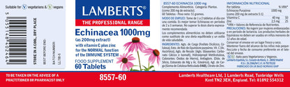 Lamberts Echinacea 1000mg - 60 Tablets