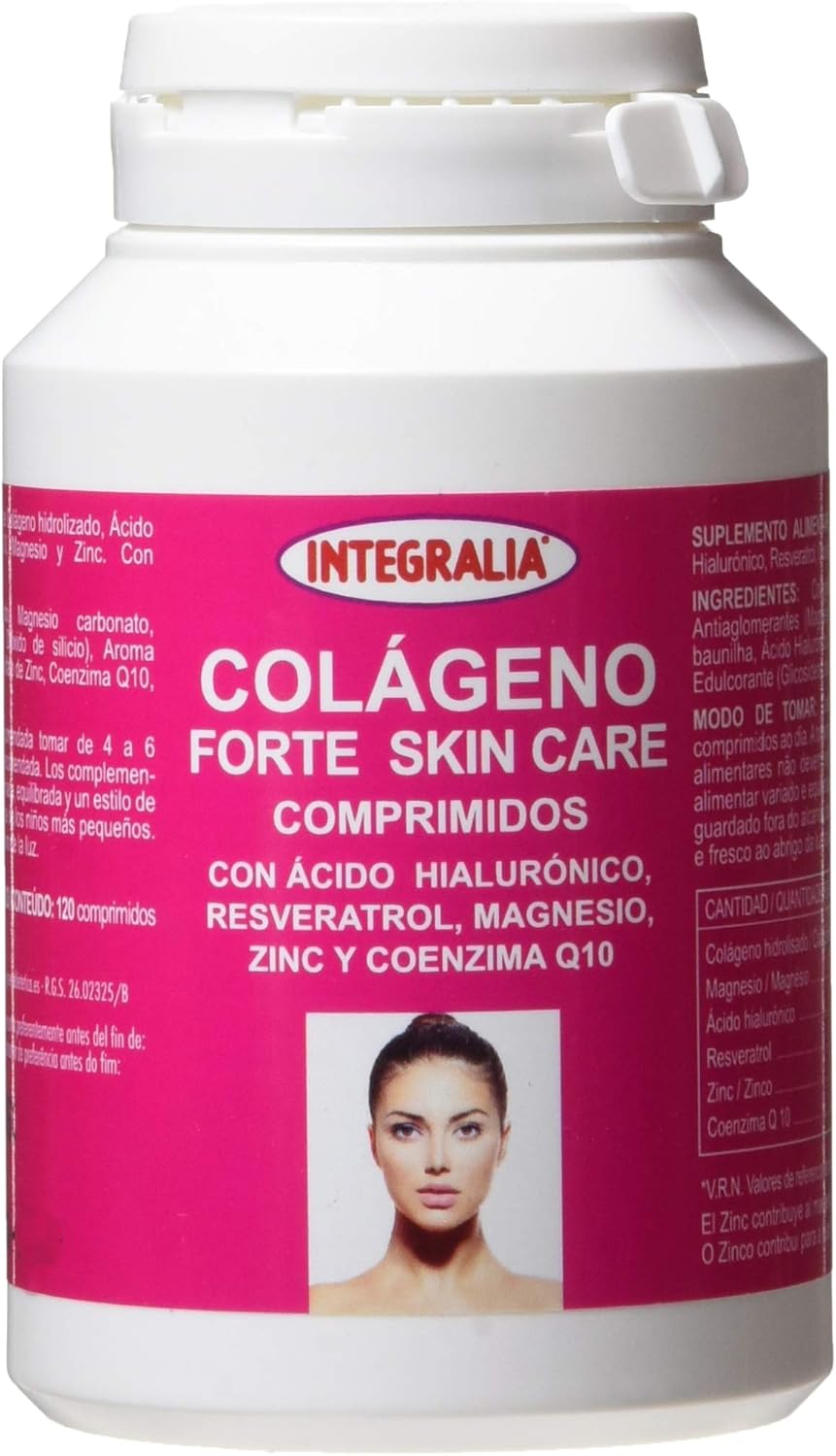 Integralia Colageno Forte Skin Care 120 Capsulas - 1 unidad