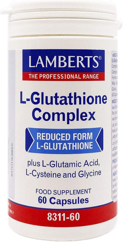 Lamberts L Glutationa Complex - 60 Cápsulas