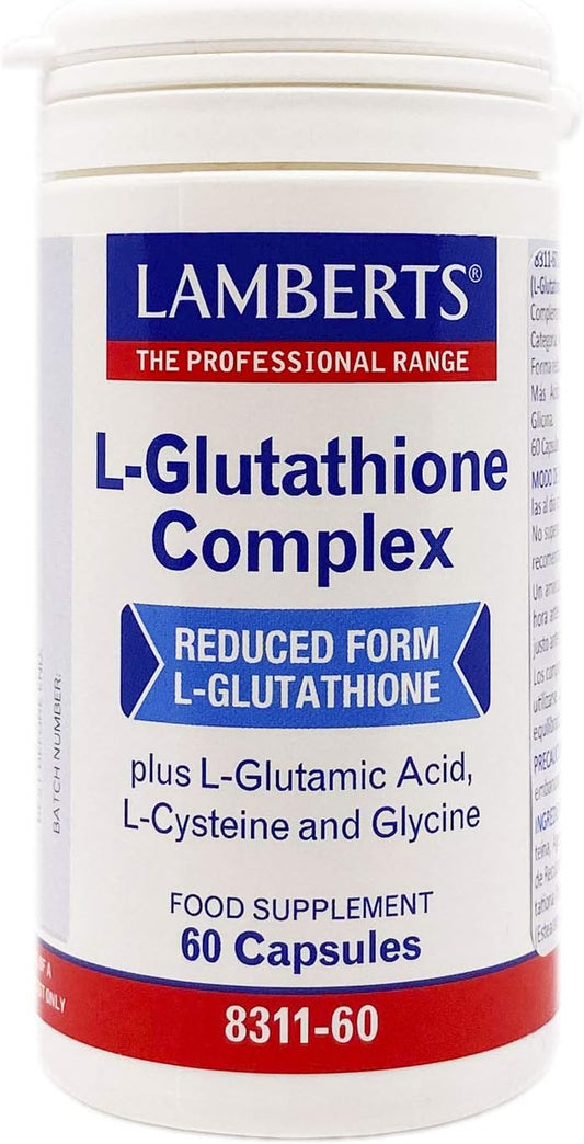 Lamberts L Glutationa Complex - 60 Cápsulas