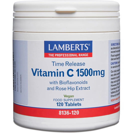 Vitamin C sustained release 1500 mg 120 tablets