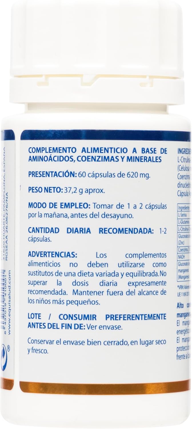 Holoram Enami NADH by Equisalud, 60 Capsules