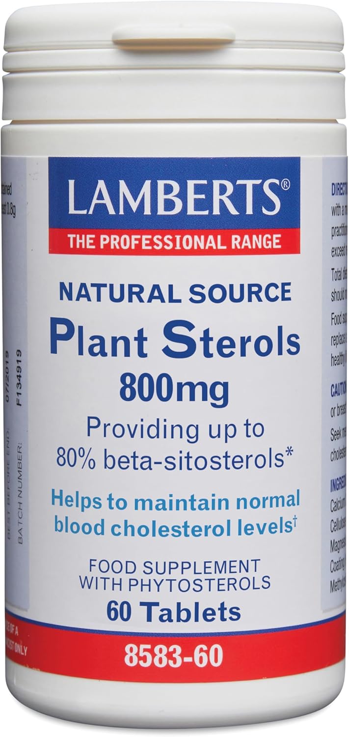 Lamberts Vegetable Sterols 800mg - 60 Tablets
