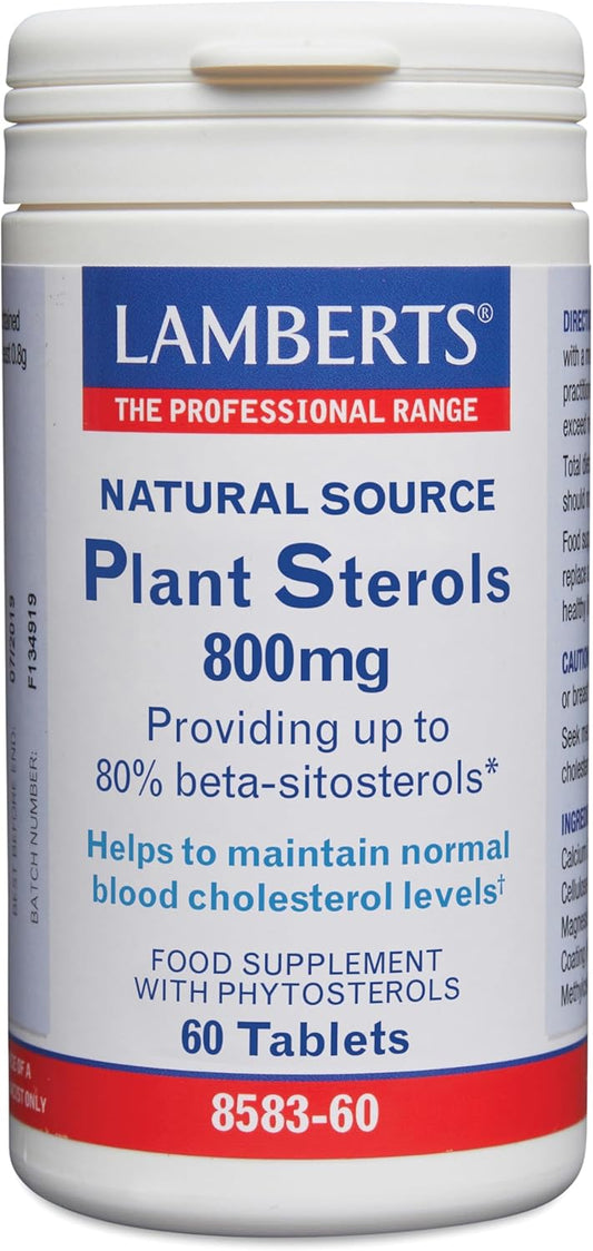 Lamberts Vegetable Sterols 800mg - 60 Tablets