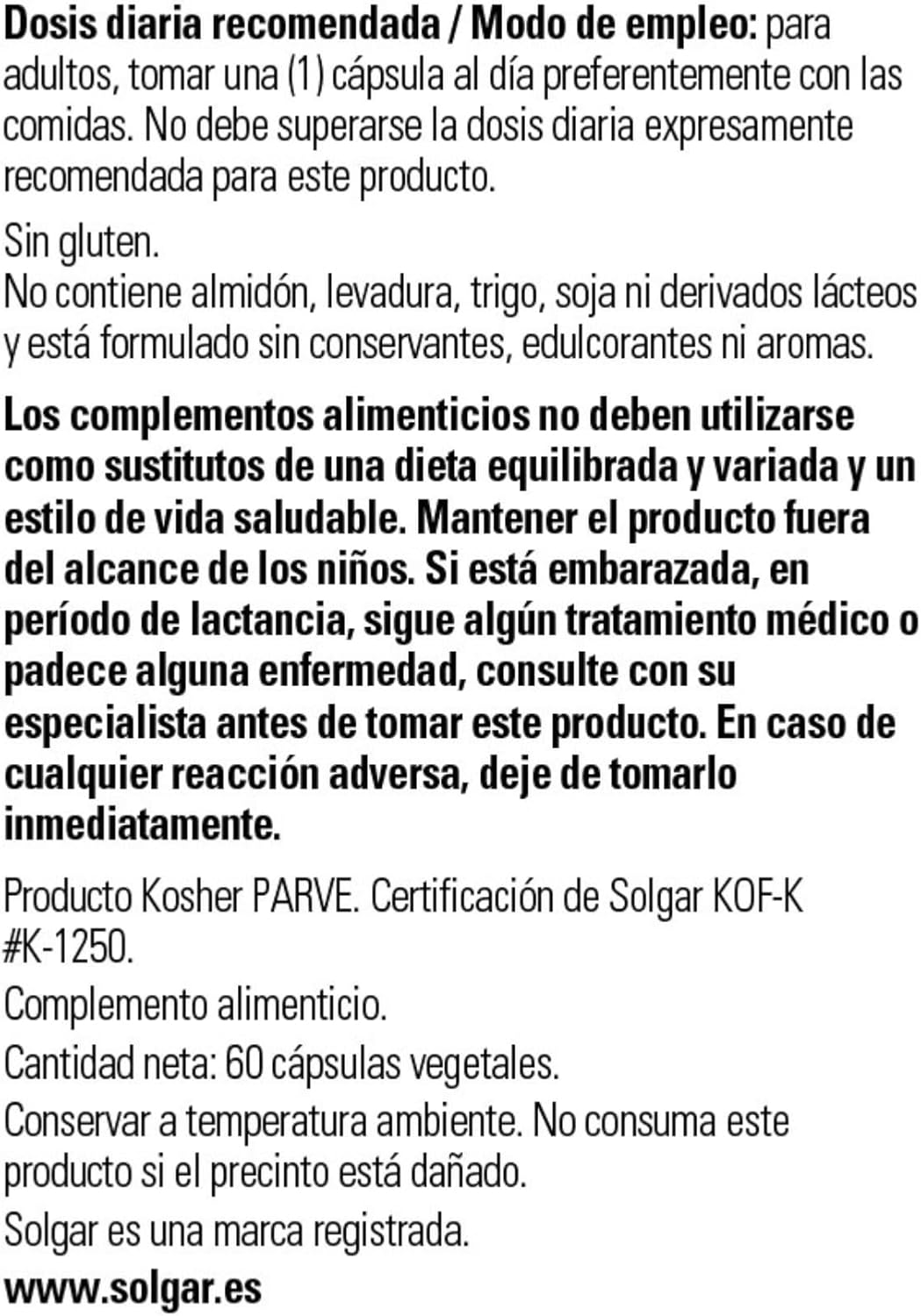 Solgar | Lingonberry with Vitamin C | 60 Vegetable Capsules