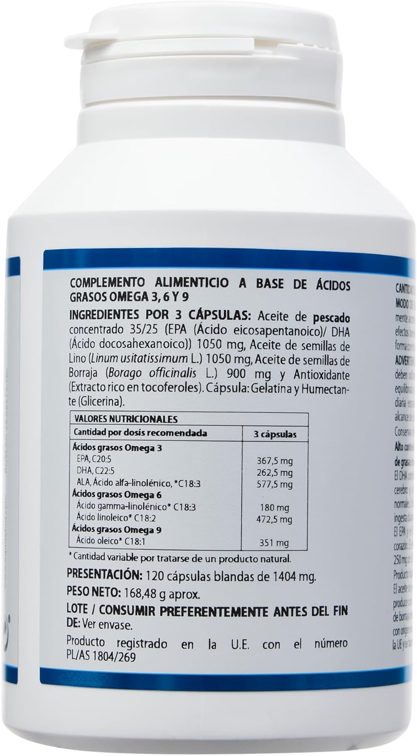 Equisalud Omega 3-6-9 120 Beads