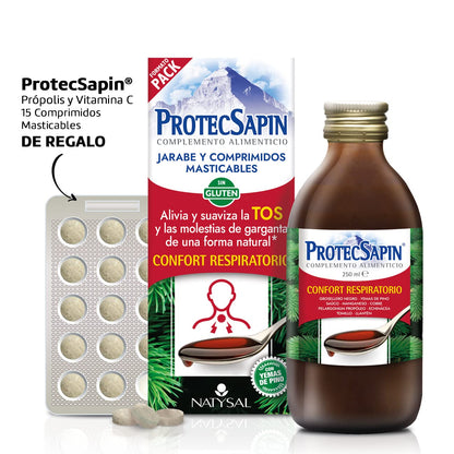 PROTECSAPIN SYRUP | With Pine Yolks and Plant Extracts | Natural Defenses| NATYSAL