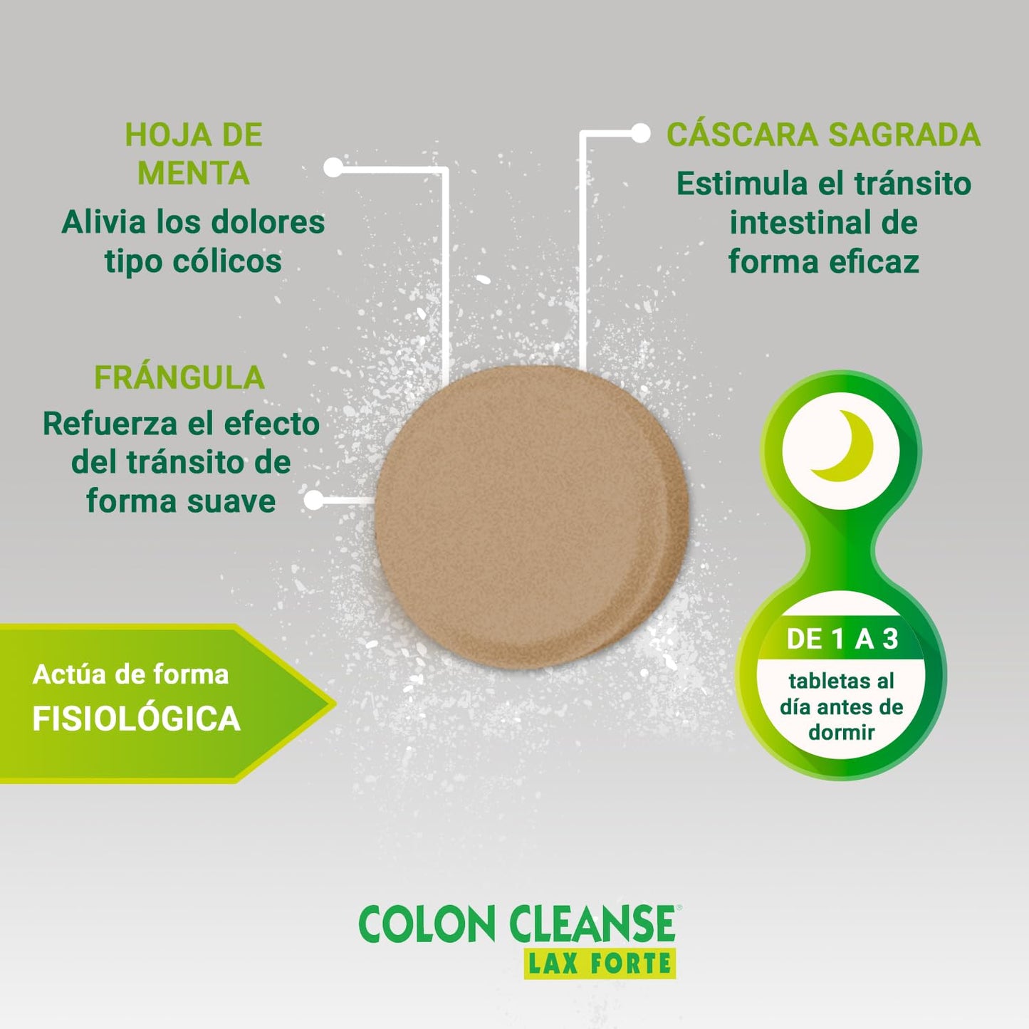 ESI Colon Cleanse Lax Forte - Natural Laxative with Sacred Shell, Sen and Malva - Constipation Relief, Intestinal Regulator and Healthy Digestion (2)