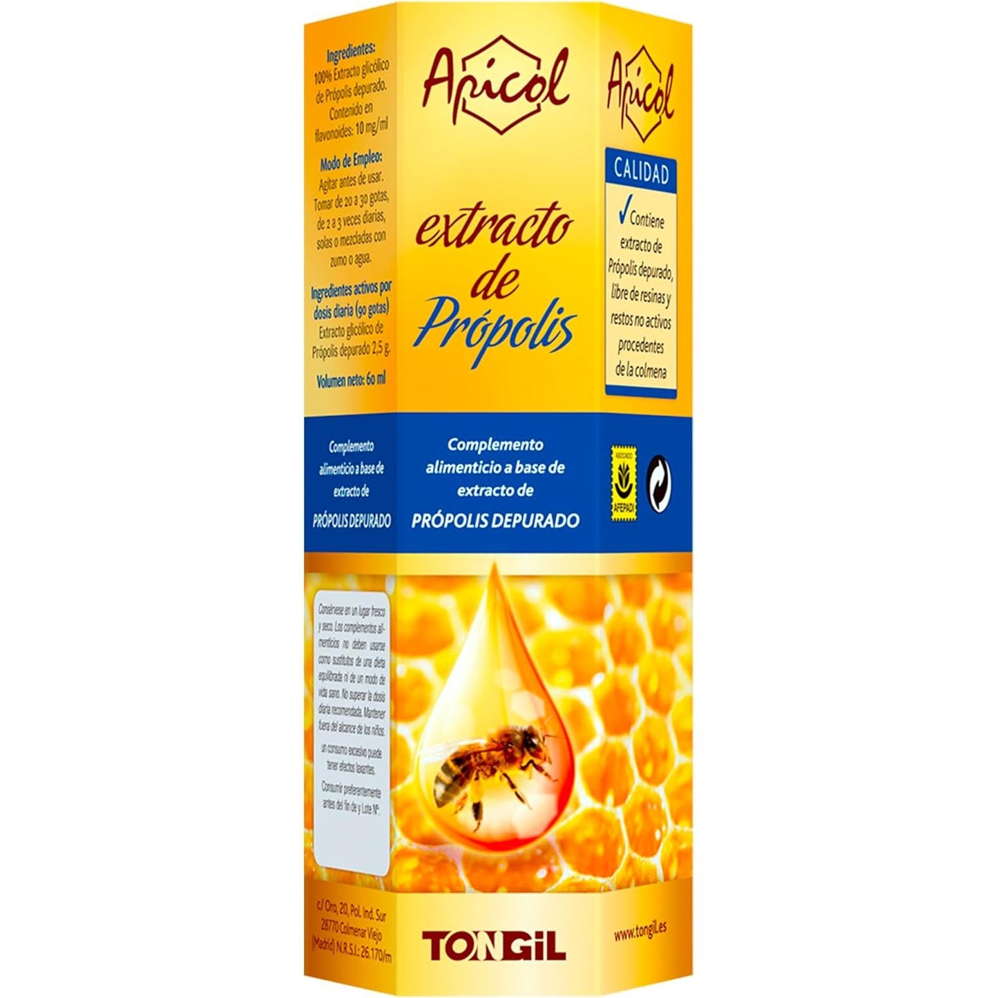 Apicol própolis extracto puro 60 ml