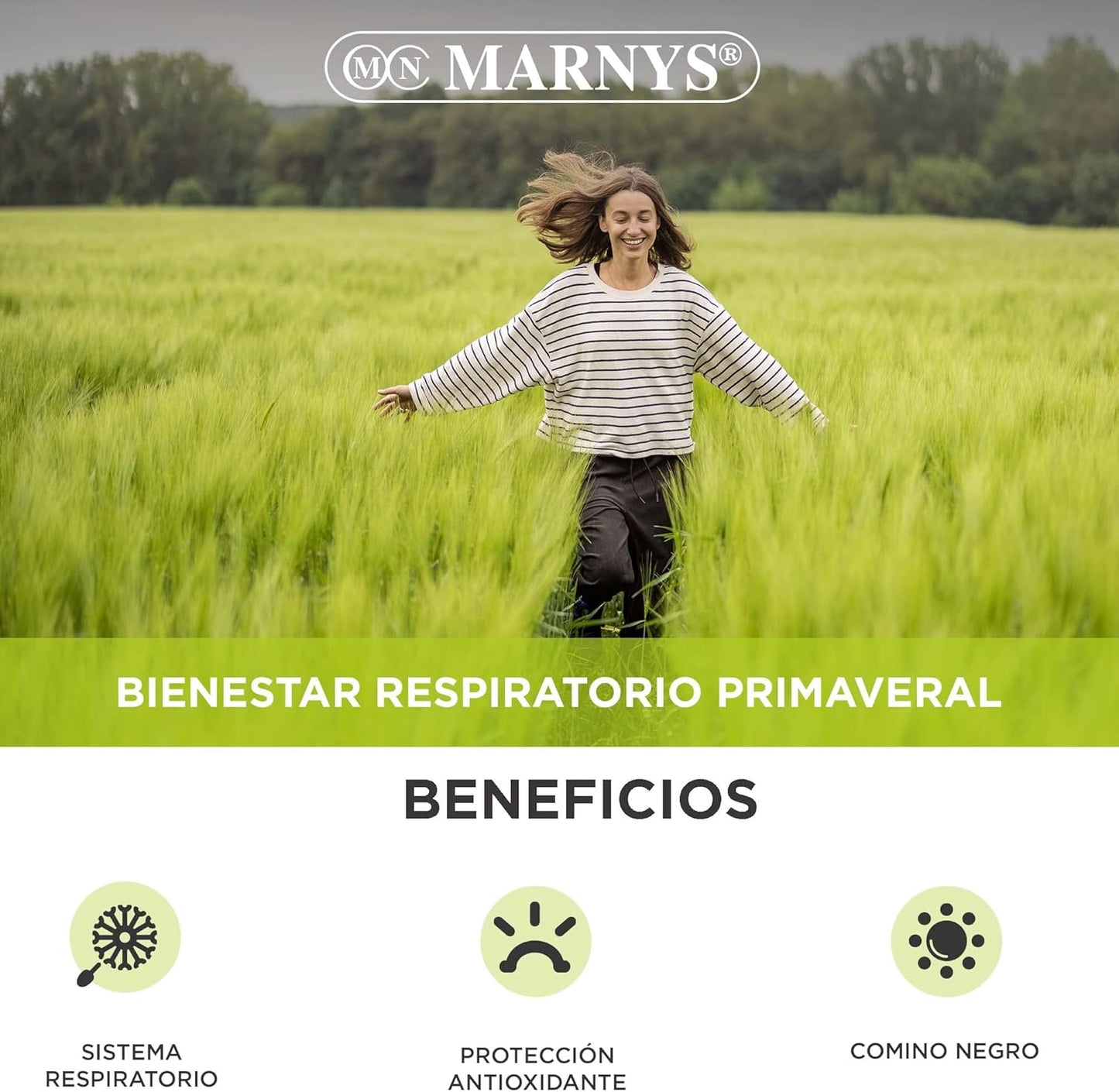 Marny's Cuminmar Black Cumin Oil Spring Respiratory Discomfort, 50 Capsules