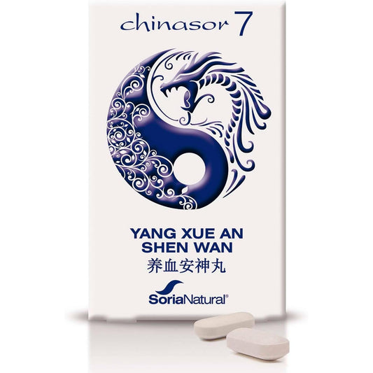 Chinasor 7 Yang Xue An Shen Wan medicina tradicional china 30 comprimidos
