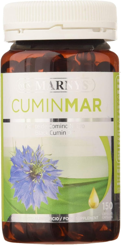 Marny's Cuminmar Black Cumin Oil Spring Respiratory Discomfort, 50 Capsules