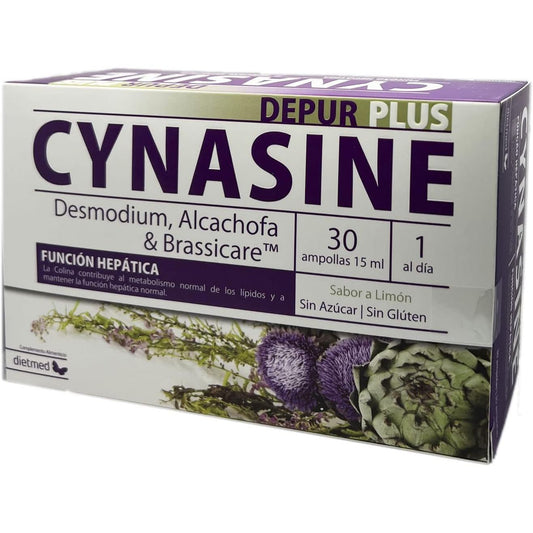 Cynasine Depur Plus 30 ampollas 15 ml
