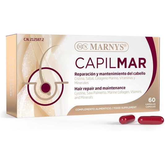 Capilmar Cysteine Marine Collagen B Vitamins 60 capsules