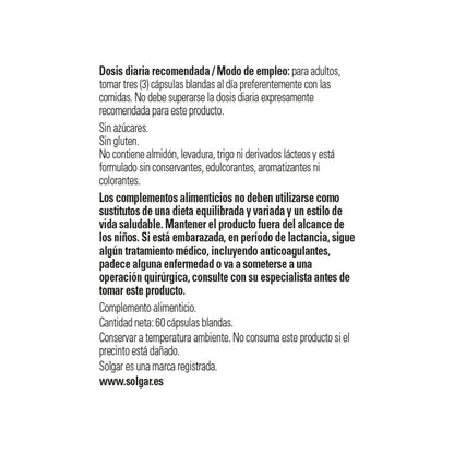 Solgar Omega 3-6-9 Softgels - Pack of 60