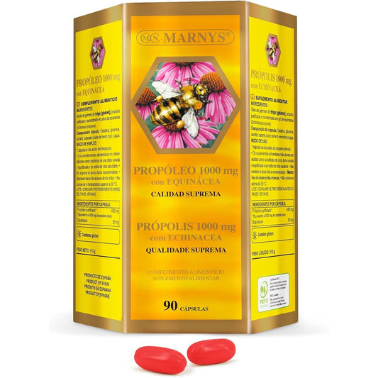 Propolis 1000 mg Echinacea Wheat Germ Oil 90 capsules