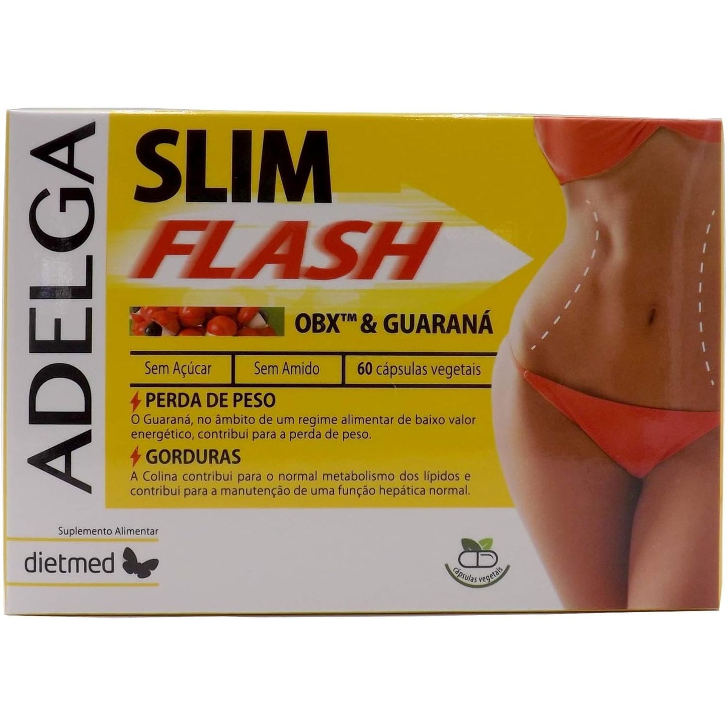 Adelgaslim Flash control de peso 60 cápsulas