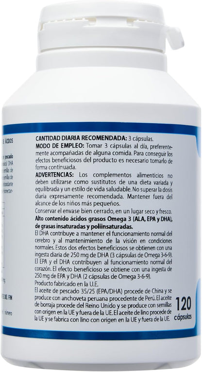 Equisalud Omega 3-6-9 120 Beads