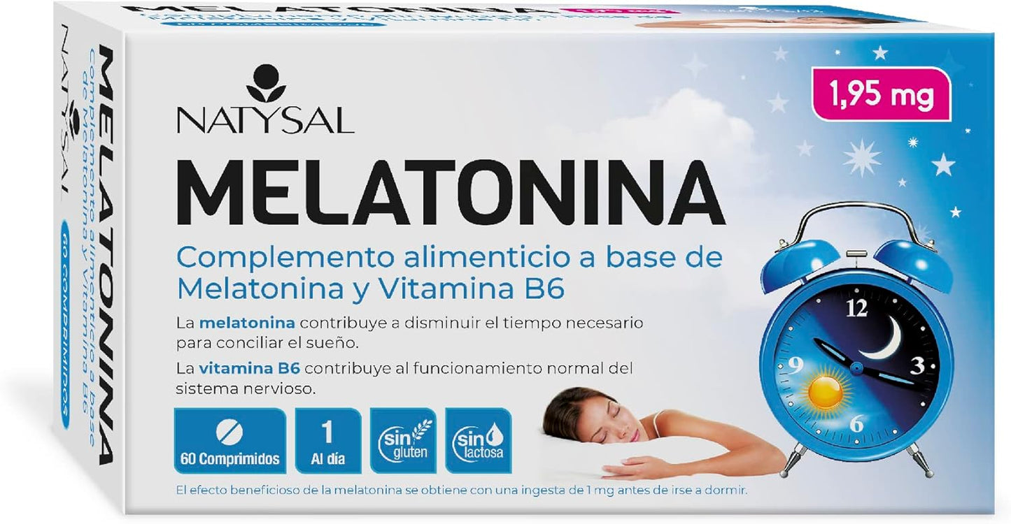 NATYSAL | Melatonin 1.95 mg 60 Tablets