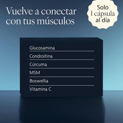 Plameca Curarti Glucosamine – With Chondroitin and MSM + Turmeric and Boswellia – For Joint, Cartilage and Bone Care – High Concentration Glucosamine 597mg – For 60 Days