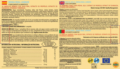 Robis Queen Royal Junior Jelly for Kids - 20 Units