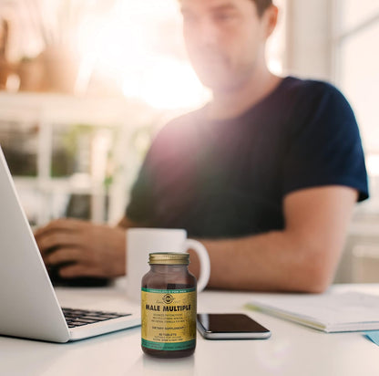 Solgar Male Multiple (111724), White, 60 Tablets