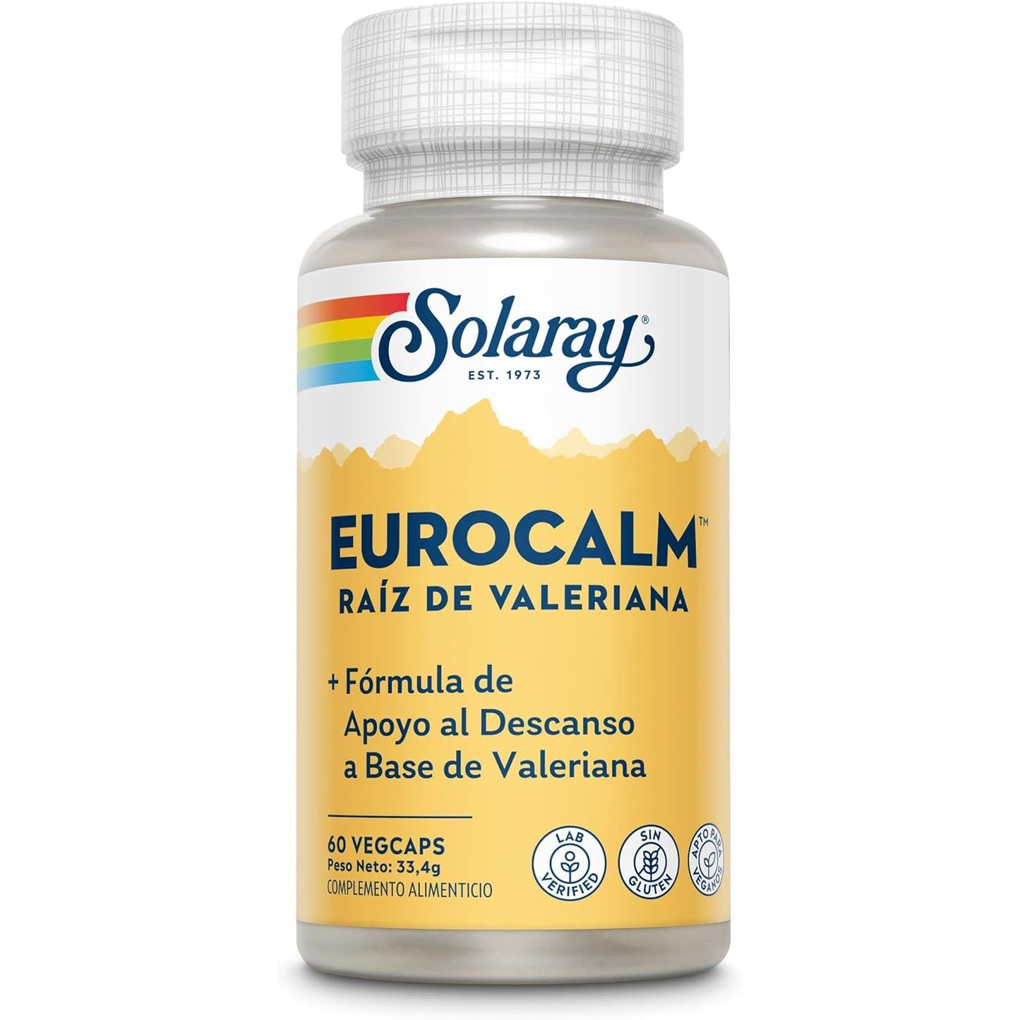 Eurocalm extracto herbal 60 cápsulas