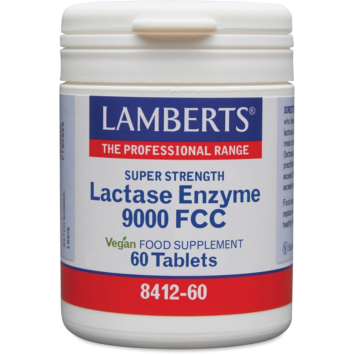 Lactasa 9000 FCC 60 comprimidos