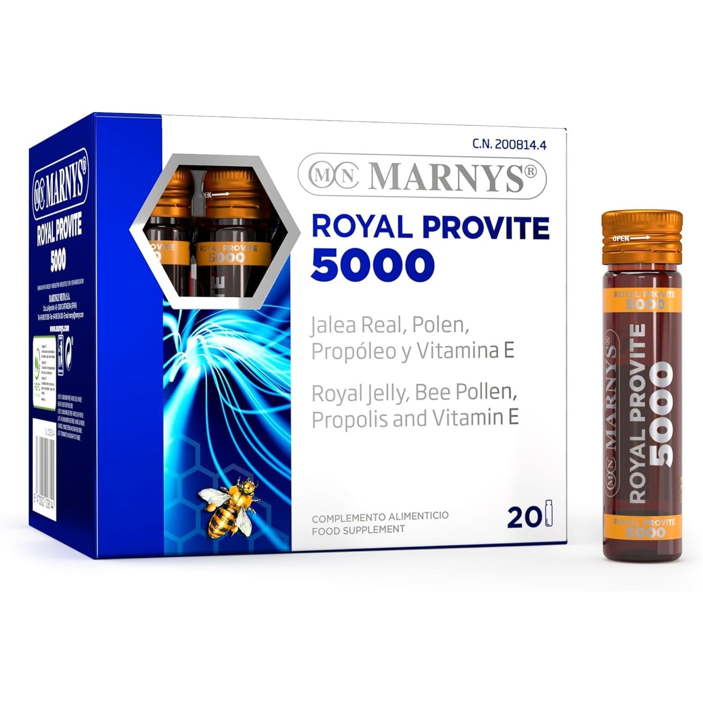 Jalea real 3850 mg Royal Provite 5000 20 viales