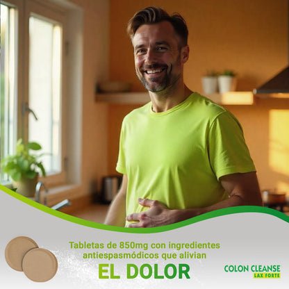 ESI Colon Cleanse Lax Forte - Natural Laxative with Sacred Shell, Sen and Malva - Constipation Relief, Intestinal Regulator and Healthy Digestion (2)