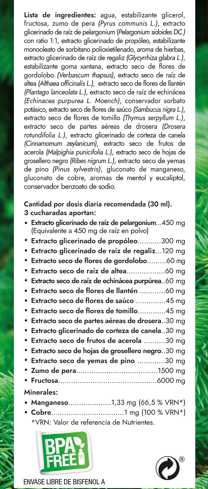 PROTECSAPIN SYRUP | With Pine Yolks and Plant Extracts | Natural Defenses| NATYSAL