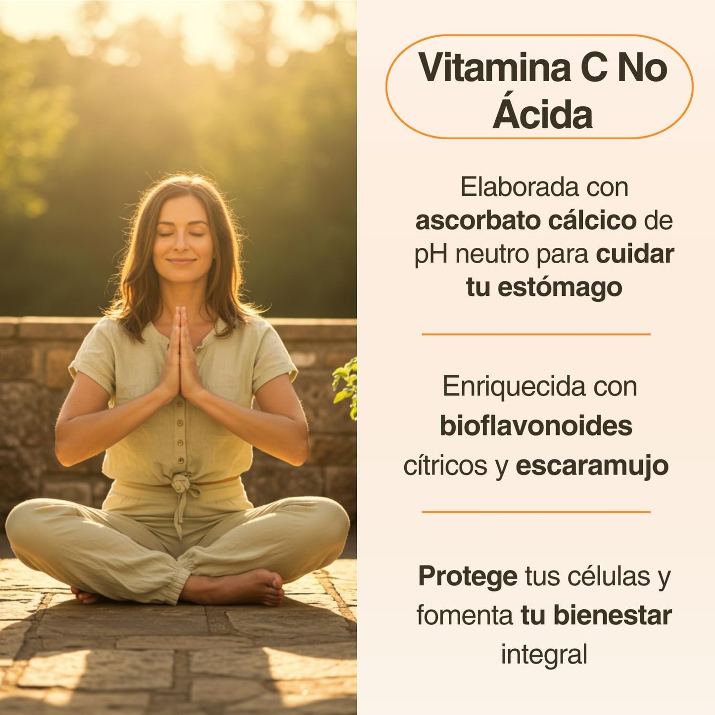 Vitamin C 1000 mg Pure State | 100 Tablets with Rosehip and Citrus Bioflavonoids | 3 Month Supply | High Absorption, Gentle on Stomach | Vegan, Gluten Free | Tongil (1)