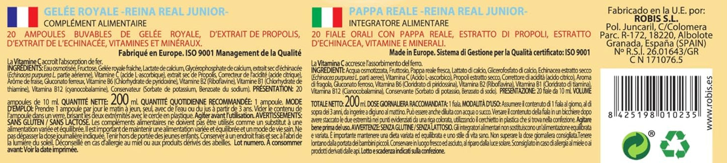 Robis Queen Royal Junior Jelly for Kids - 20 Units