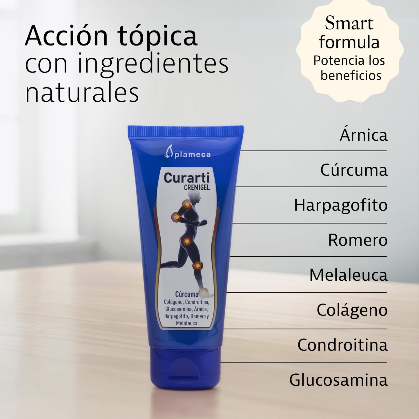 Plameca - Curarti Cremige Tube, Blue, 100 Millilitre