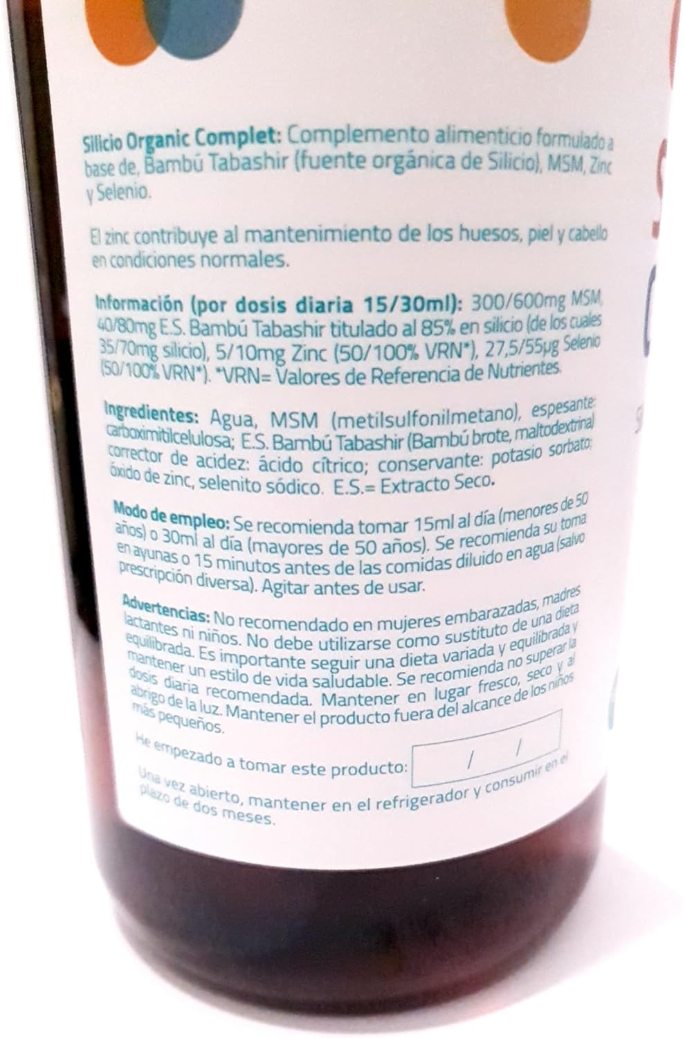 SAKAI Silicon Organic Complet, SAKAI High Concentration 70 mg of Organic Silicon per 30 ml