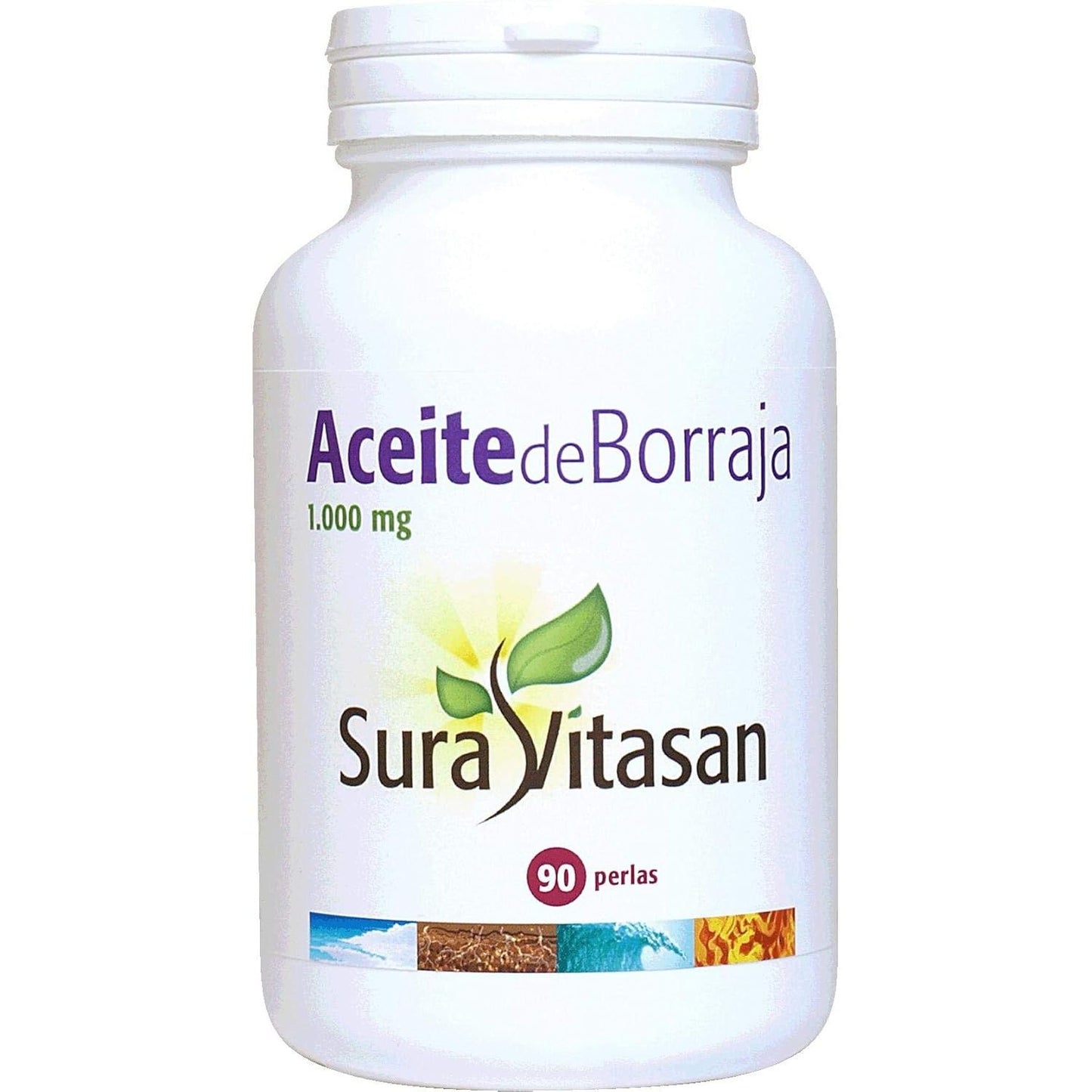 Aceite de borraja 1000 mg GLA 90 perlas
