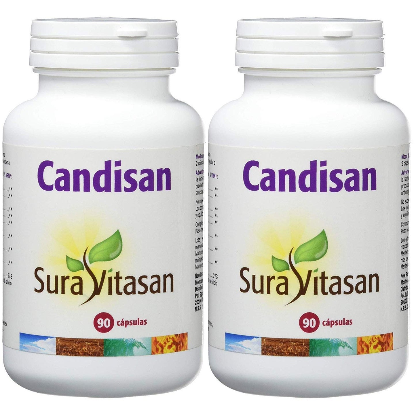 Candisan antifúngico Pack 2 (180 cápsulas)