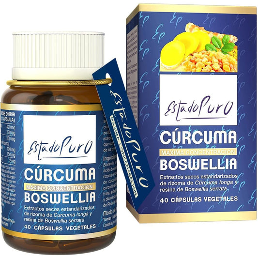 Boswellia serrata 65% turmeric 95% black pepper 40 capsules