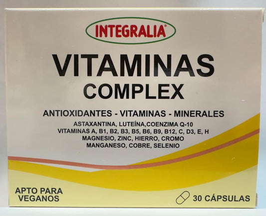 INTEGRALIA Vitaminas Complex Senior, 30 Cápsulas