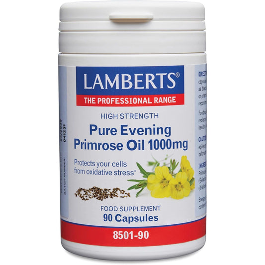 Evening Primrose Oil 1000 mg GLA Omega-6 90 capsules