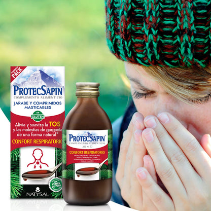 PROTECSAPIN SYRUP | With Pine Yolks and Plant Extracts | Natural Defenses| NATYSAL