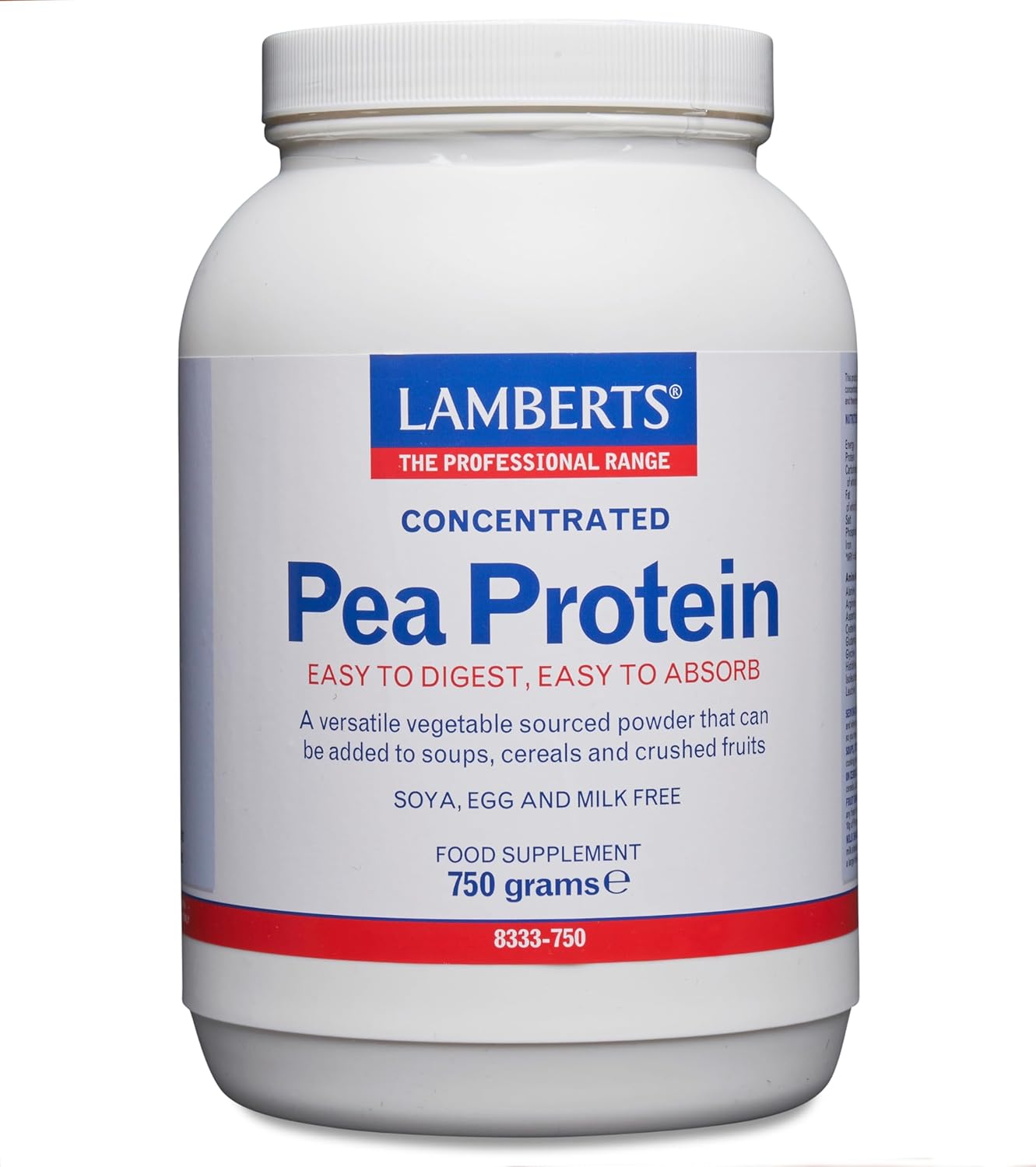 Lamberts Pea Protein - 750 Grams