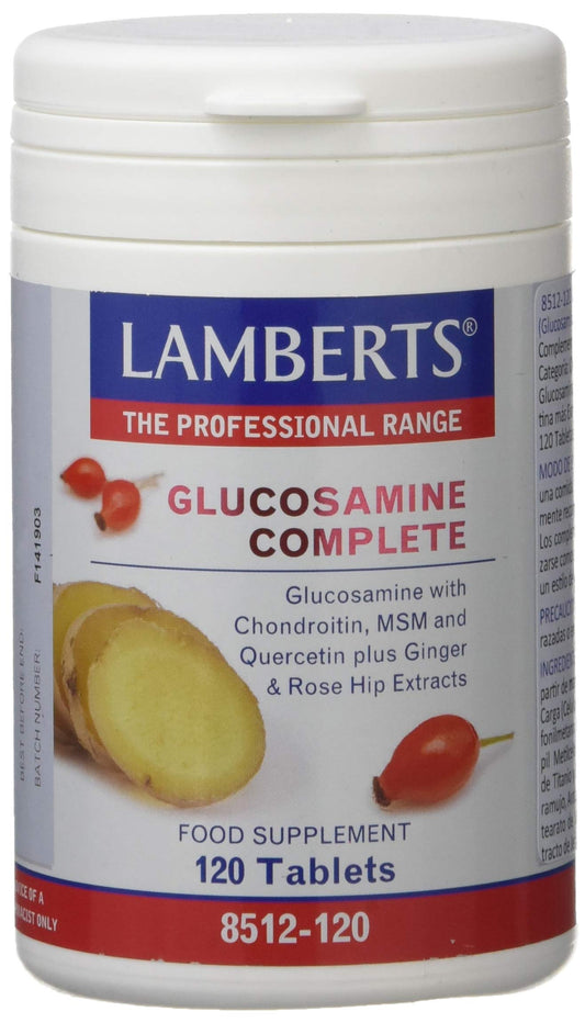 Lamberts Glucosamina Completa - 120 Tabletas, One size, 181 ml