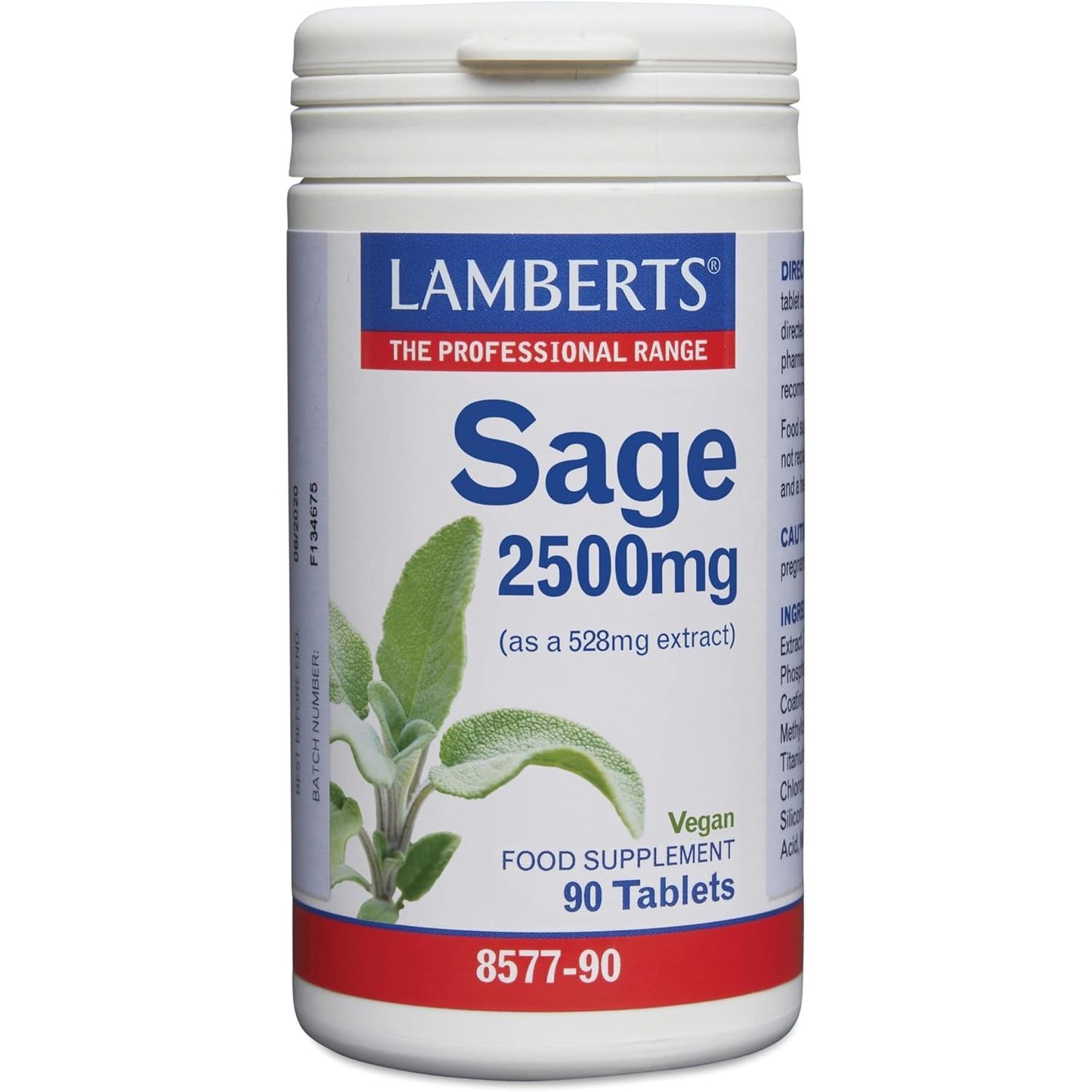 Salvia 2500 mg 90 comprimidos